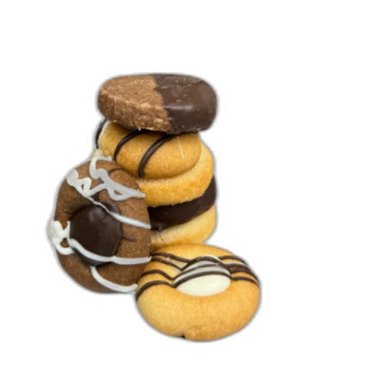 Mediterranean Inspired Assorted Cookie Gift Set with Real Butter and Aromatic Spices
