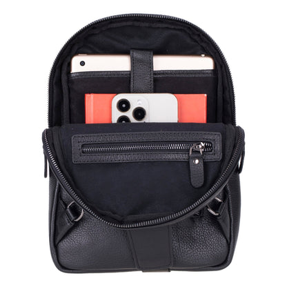 Athens Unisex Leather Cross Bag