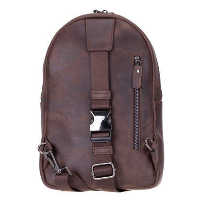 Athens Unisex Leather Cross Bag