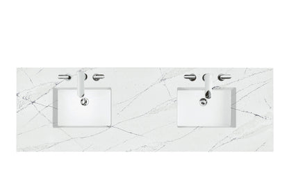72" Double Top, 3 CM Silestone w/ Sink
