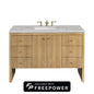 Hudson 48" Single Vanity Cabinet