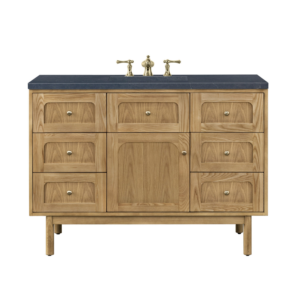 Laurent 48" Single Vanity Cabinet, Light Natural Oak