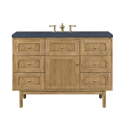 Laurent 48" Single Vanity Cabinet, Light Natural Oak