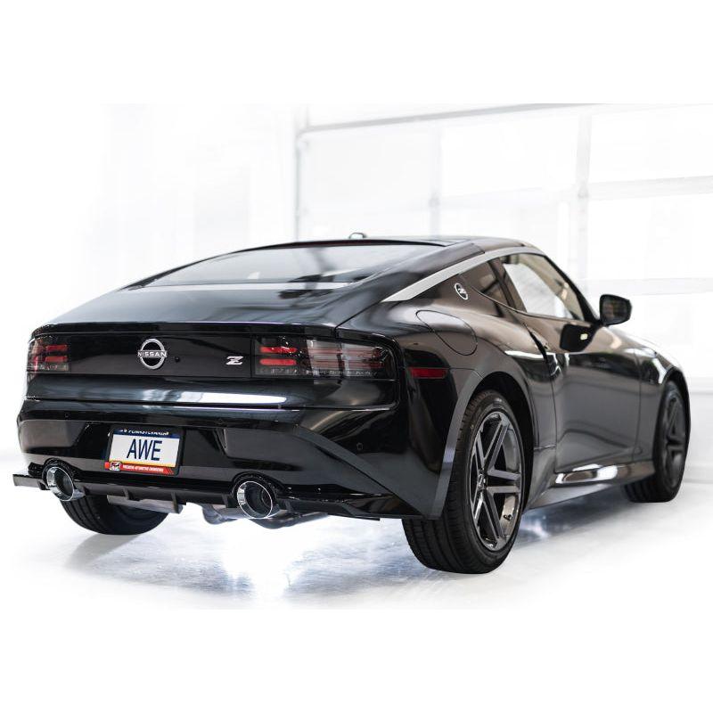 AWE 2023 Nissan Z RZ34 RWD Touring Edition Catback Exhaust System w/ Chrome Silver Tips