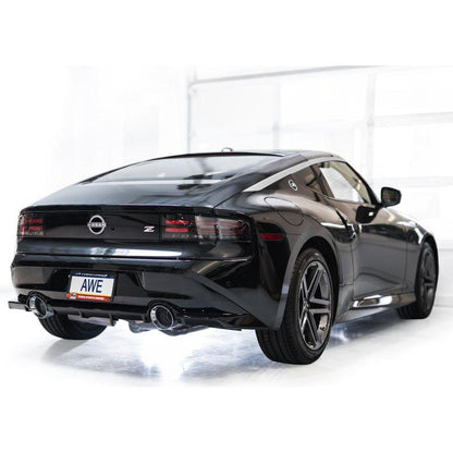 AWE 2023 Nissan Z RZ34 RWD Track Edition Catback Exhaust System w/ Chrome Silver Tips