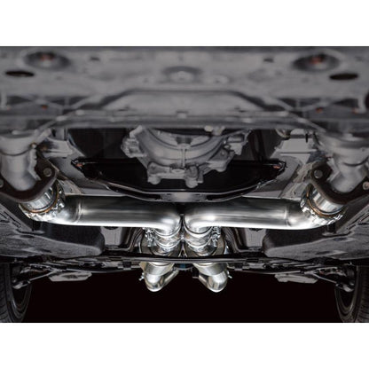 AWE 2023 Nissan Z RZ34 RWD Track Edition Catback Exhaust System w/ Chrome Silver Tips