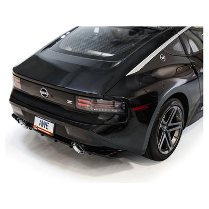 AWE 2023 Nissan Z RZ34 RWD Track Edition Catback Exhaust System w/ Chrome Silver Tips