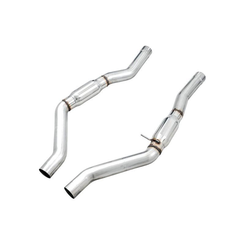 AWE Tuning 2019+ BMW M340i (G20) Track Edition Exhaust - Quad Chrome Silver Tips
