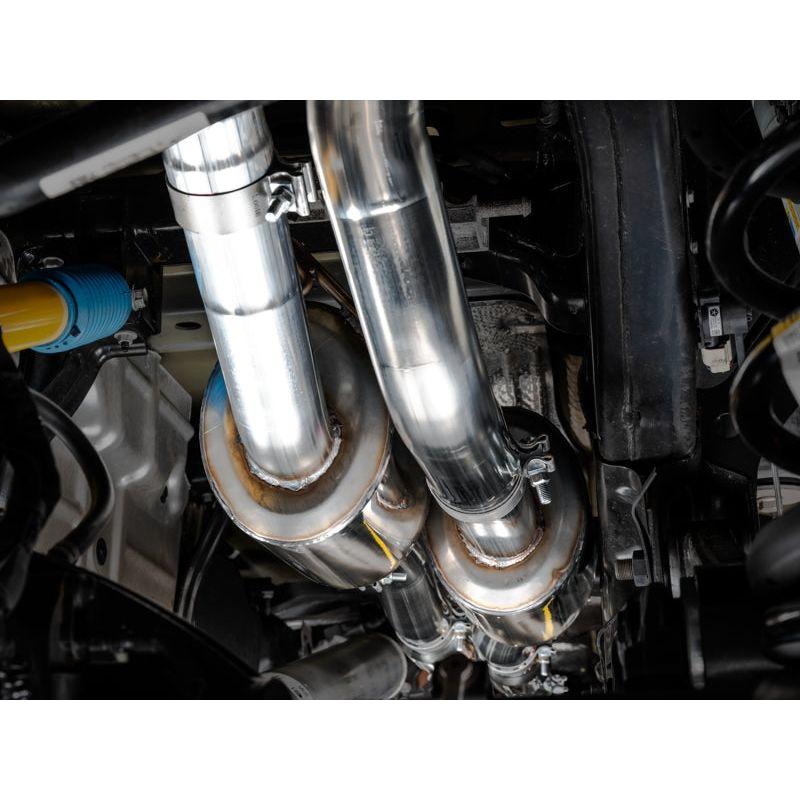 AWE Tuning 2021 RAM 1500 TRX 0FG Cat-Back Exhaust - Diamond Black Tips