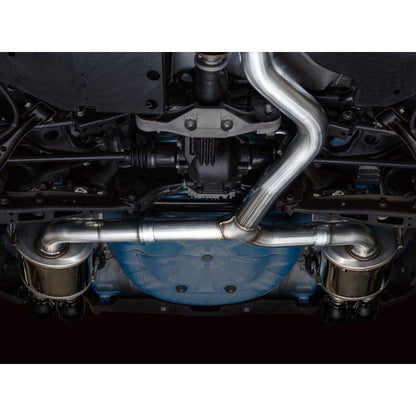 AWE Tuning 2022+ VB Subaru WRX Touring Edition Exhaust - Diamond Black Tips