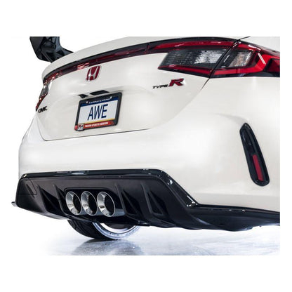 AWE Tuning 2023 Honda Civic Type R FL5 Touring Edition Exhaust w/ Triple Chrome Silver Tips