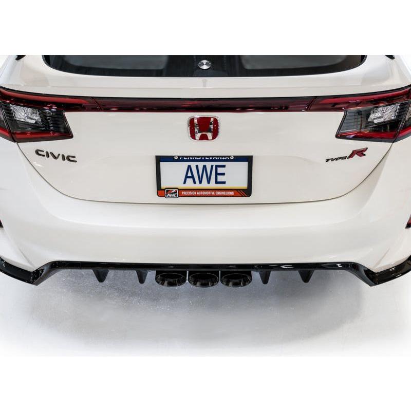 AWE Tuning 2023+ Honda Civic Type R FL5 Touring Edition Exhaust w/ Triple Diamond Black Tips