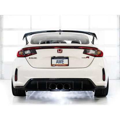 AWE Tuning 2023+ Honda Civic Type R FL5 Touring Edition Exhaust w/ Triple Diamond Black Tips