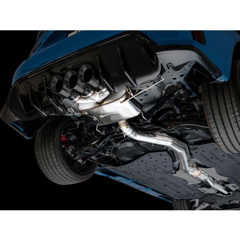 AWE Tuning 2023+ Honda Civic Type R FL5 Touring Edition Exhaust w/ Triple Diamond Black Tips