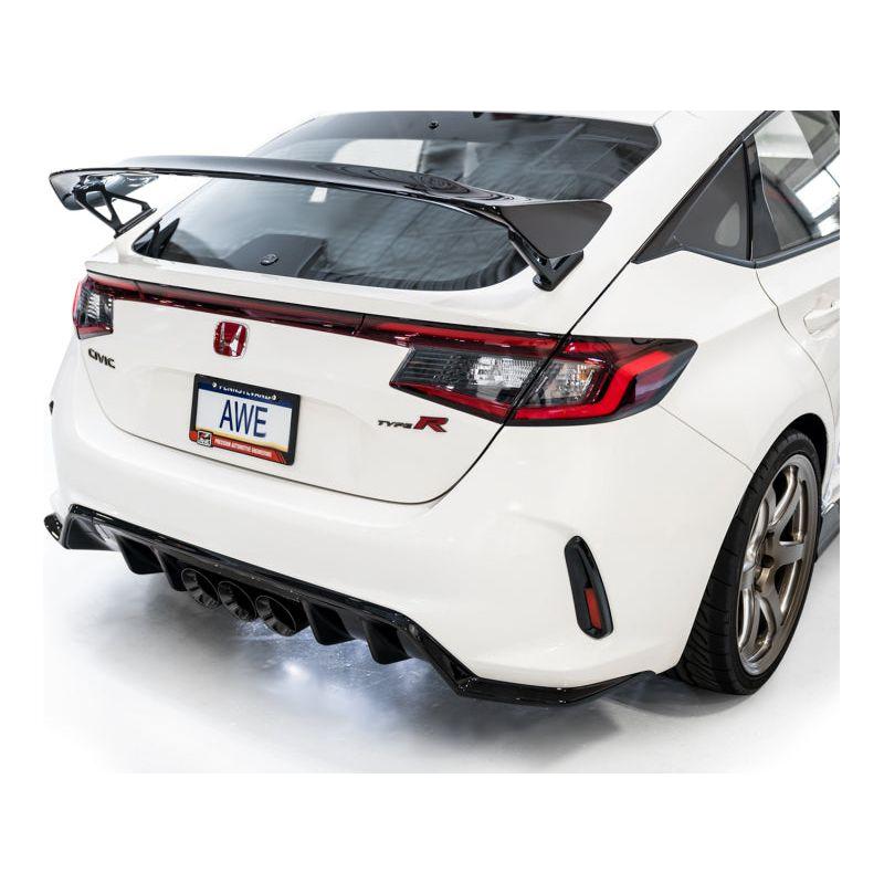 AWE Tuning 2023 Honda Civic Type R FL5 Track Edition Exhaust w/ Triple Diamond Black Tips