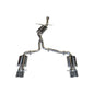 AWE Tuning Audi B8 A4 Touring Edition Exhaust - Quad Tip Polished Silver Tips - Does Not Fit Cabrio