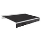 [18x10FT] Awntech Destin Premium Electric Outdoor Motorized Retractable Awning [DTL18/DTR18-SBY] (SAK13056)