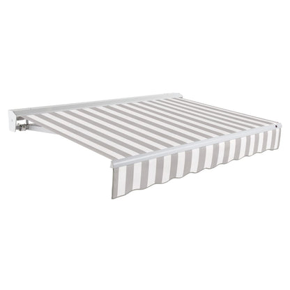[18x10FT] Awntech Destin Premium Electric Outdoor Motorized Retractable Awning [DTL18/DTR18-SBY] (SAK13056)
