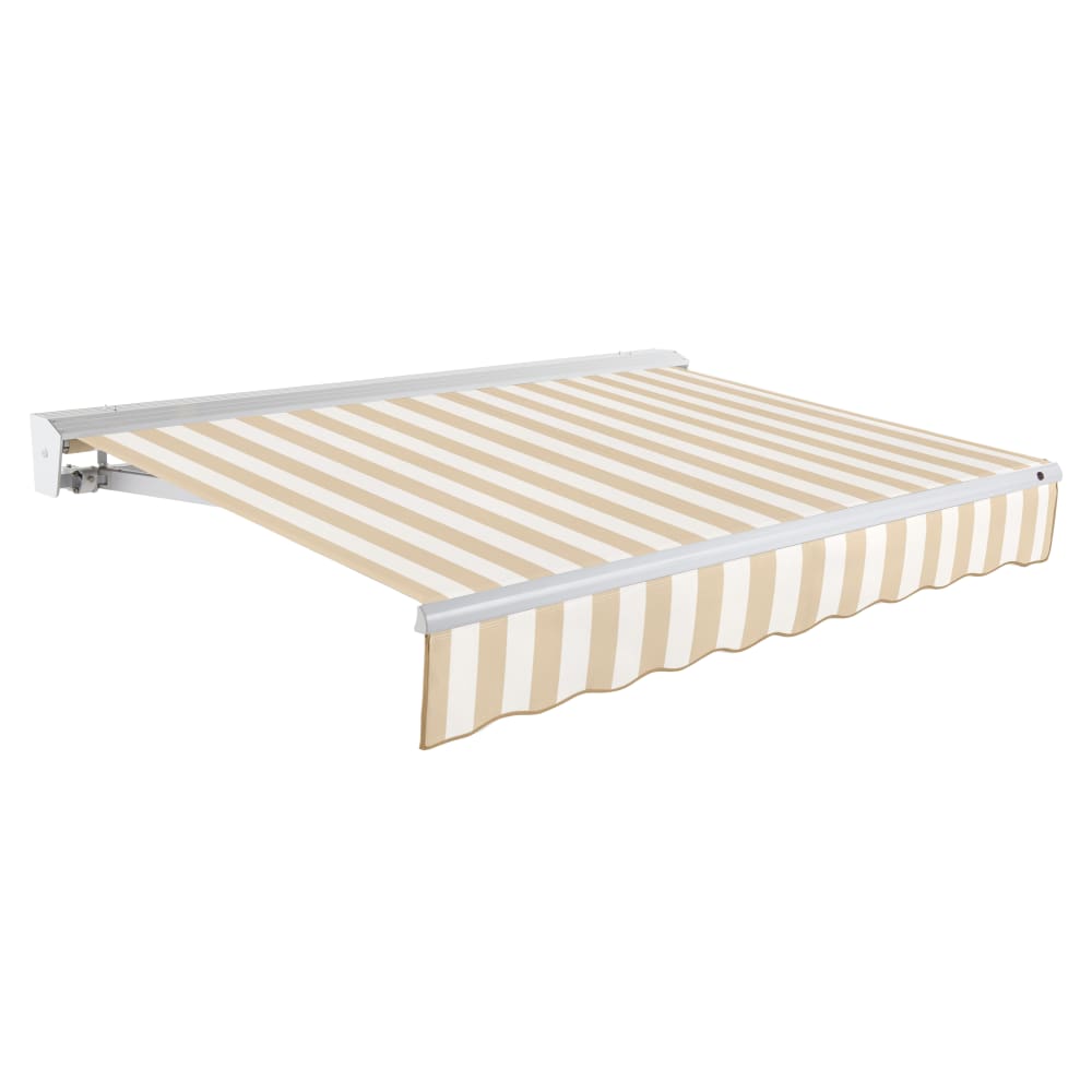 [18x10FT] Awntech Destin Premium Electric Outdoor Motorized Retractable Awning [DTL18/DTR18-SBY] (SAK13056)