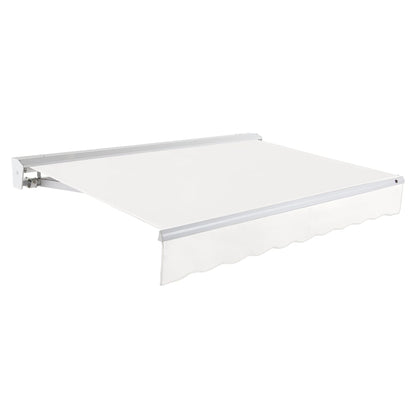 [18x10FT] Awntech Destin Premium Electric Outdoor Motorized Retractable Awning [DTL18/DTR18-SBY] (SAK13056)