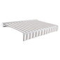 [16x10FT] Awntech Destin Premium Manual Outdoor Retractable Awning [DM16-SBY] (SAK41359)