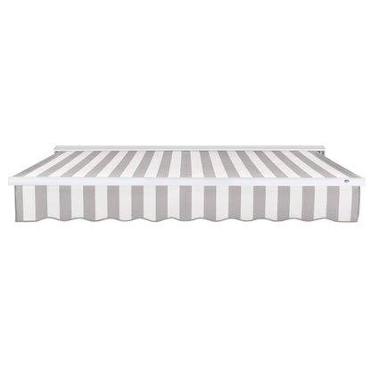 [16x10FT] Awntech Destin Premium Manual Outdoor Retractable Awning [DM16-SBY] (SAK41359)