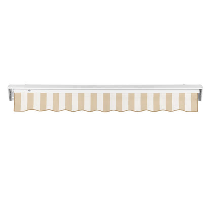 [18x10FT] Awntech Destin Premium Manual Outdoor Retractable Awning [DM18-SBY] (SAK29367)
