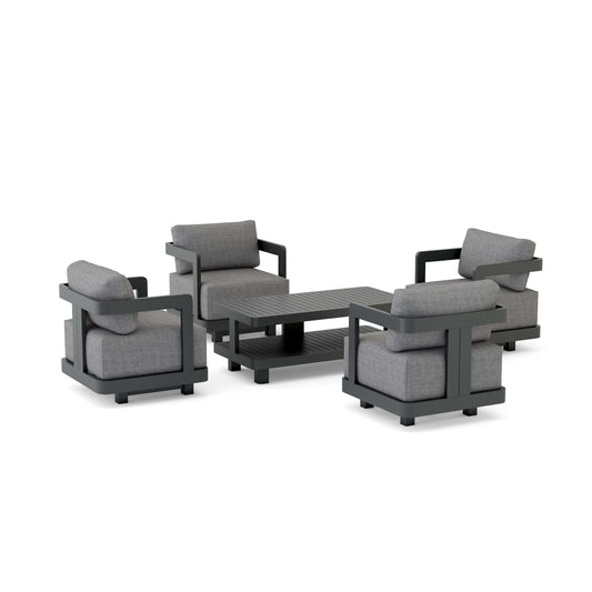 Replacement Cushion Set-904-Al Granada Aluminum Deep Seating Set