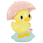 Cutesy Duck Pink Baby Ornament