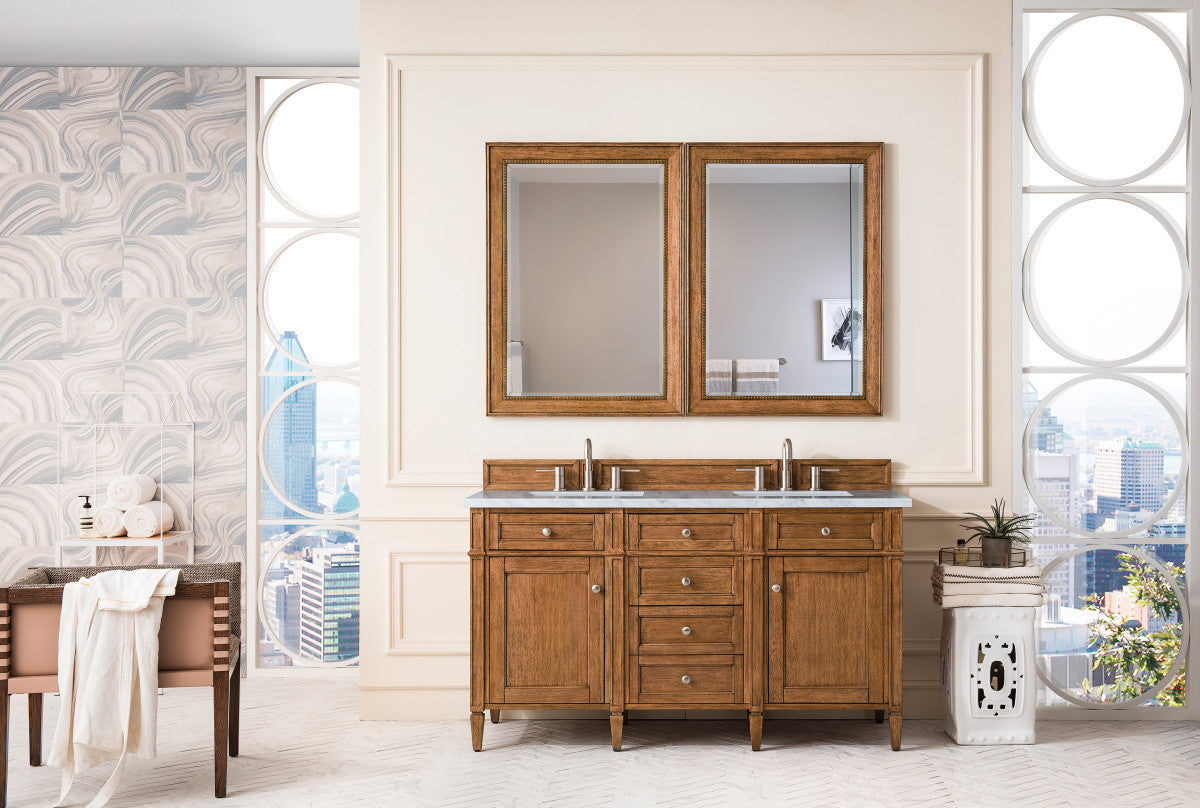 Brittany 60" Double Vanity Cabinet