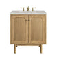 Laurent 30" Single Vanity Cabinet, Light Natural Oak