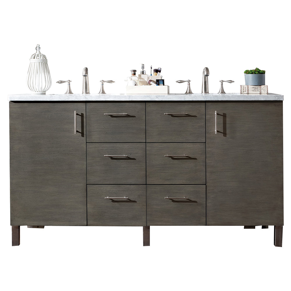 Metropolitan 60" Double Vanity Cabinet