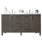 Metropolitan 60" Double Vanity Cabinet