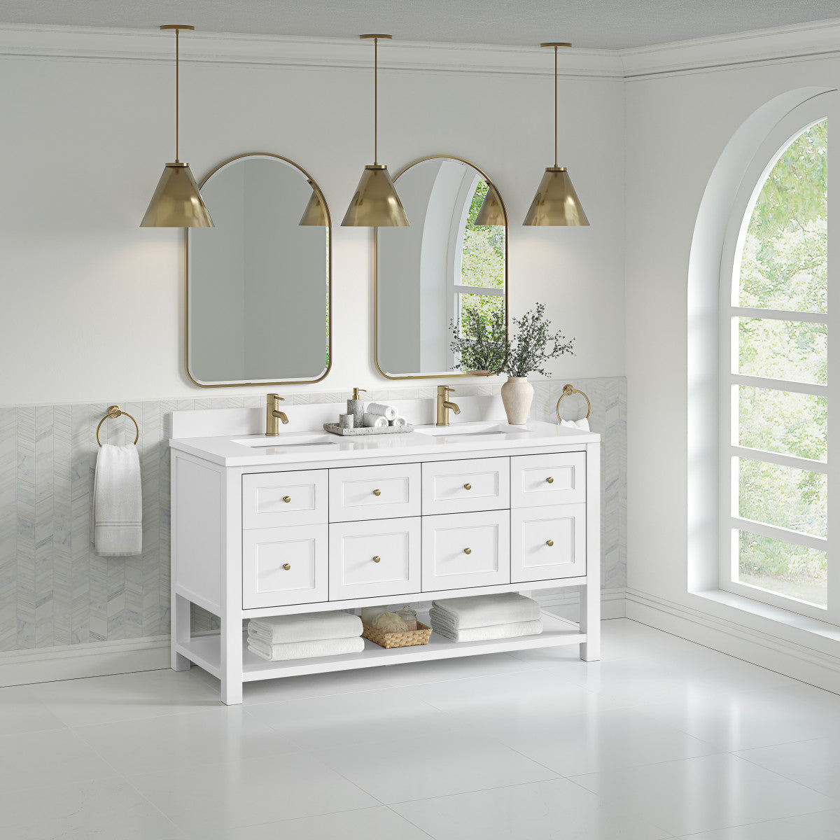 Breckenridge 60" Double Vanity
