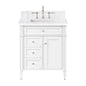 Brittany 30" Single Vanity in Bright White