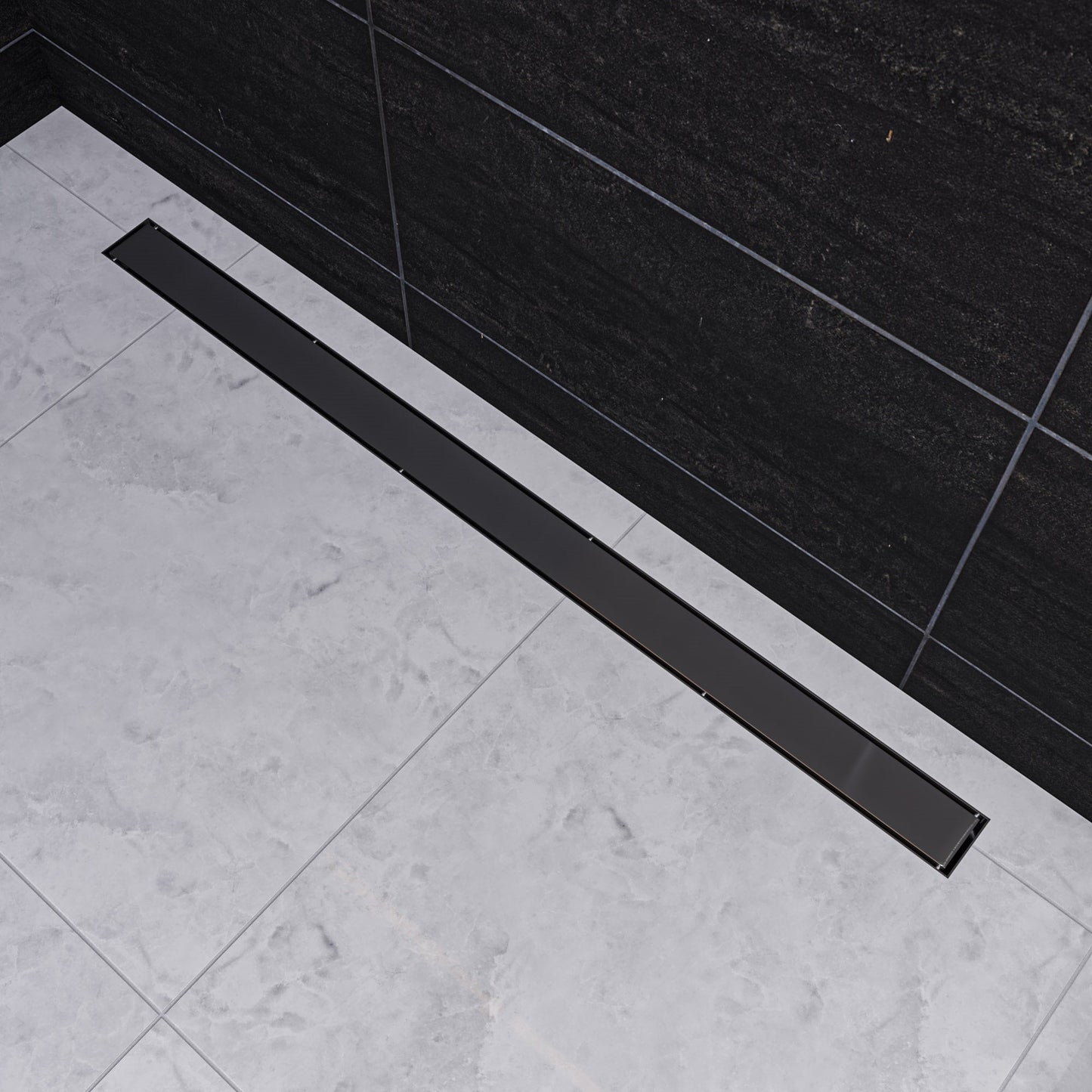 ALFI brand ABLD47B Linear Shower Drain with Solid Cover
