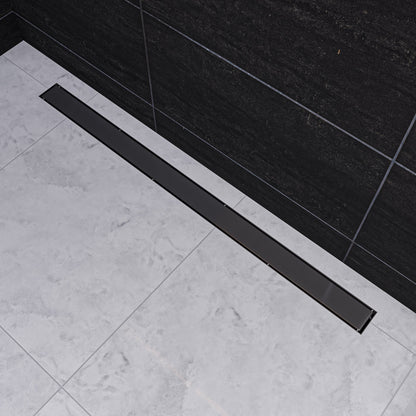 ALFI brand ABLD47B Linear Shower Drain with Solid Cover