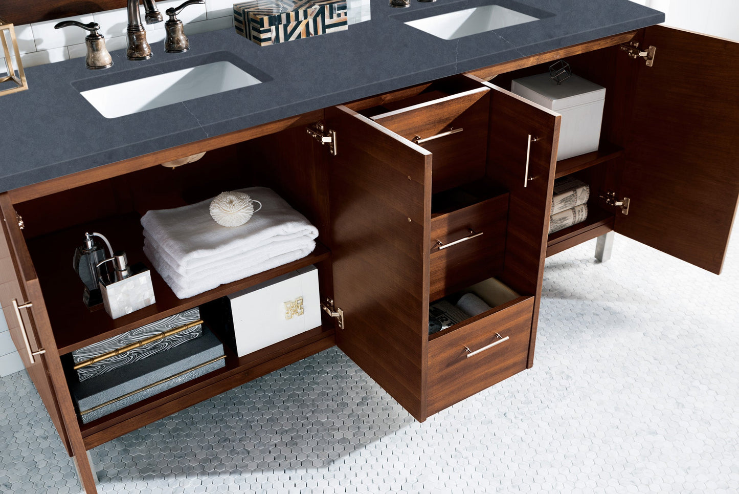 Metropolitan 72" Double Vanity Cabinet