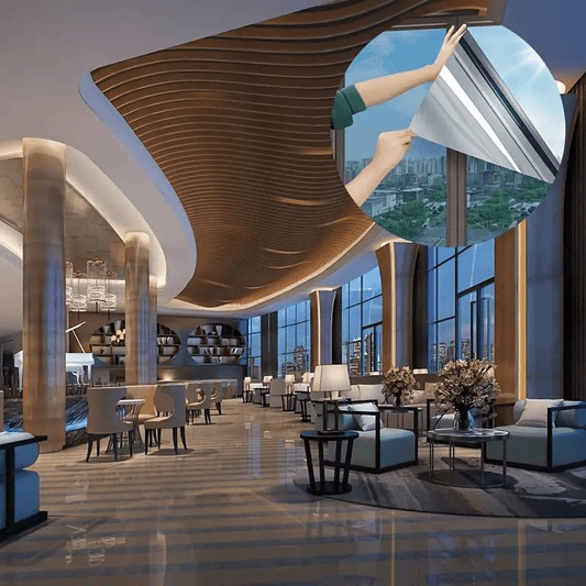 Ultra-Glare Blocking Window Film – Privacy + 99% UV Protection!