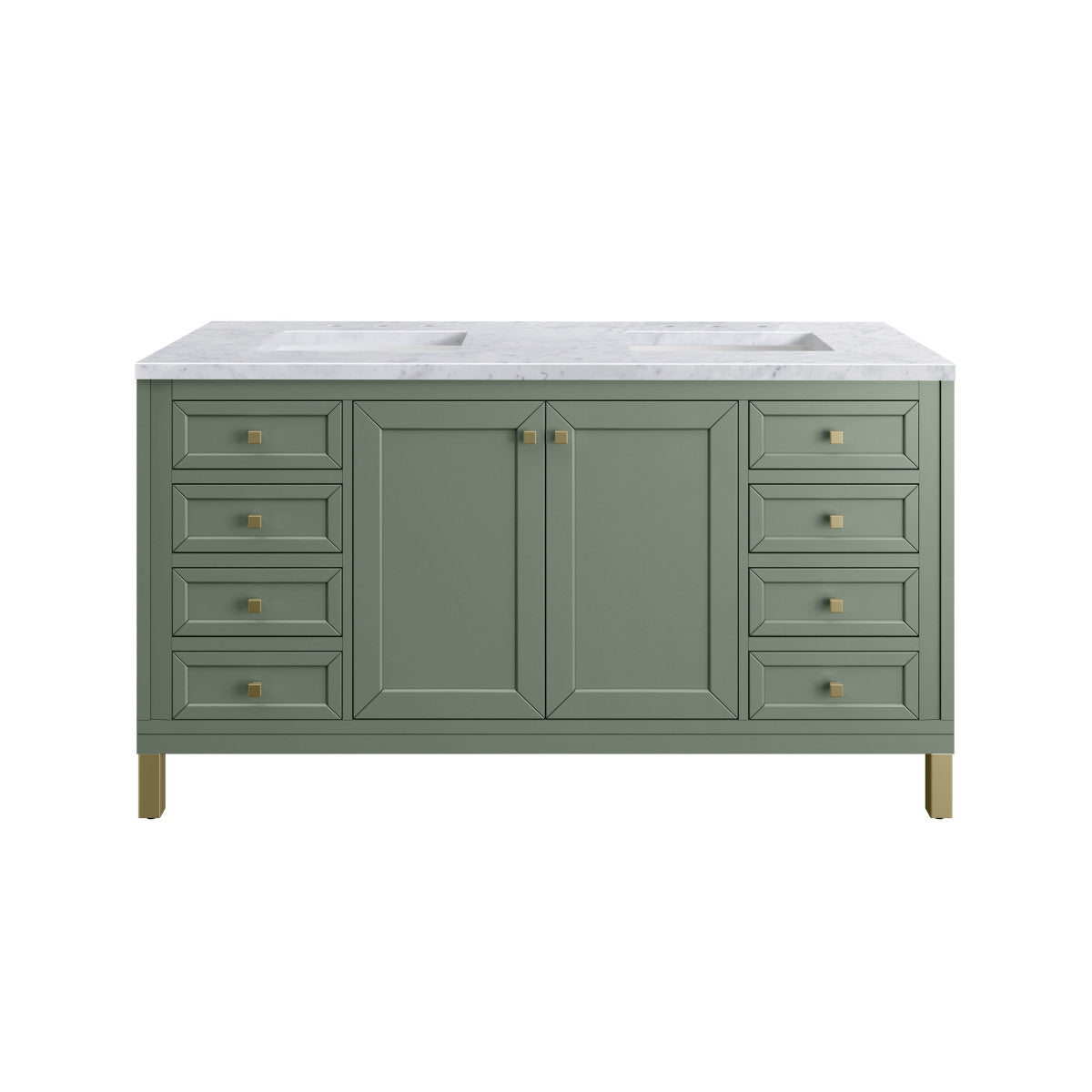 Chicago 60" Double Vanity