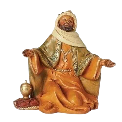 King Balthazar Nativity Figurine - 5 Inch Scale