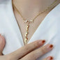 Mother's Day MOM Foot Personalized Necklace