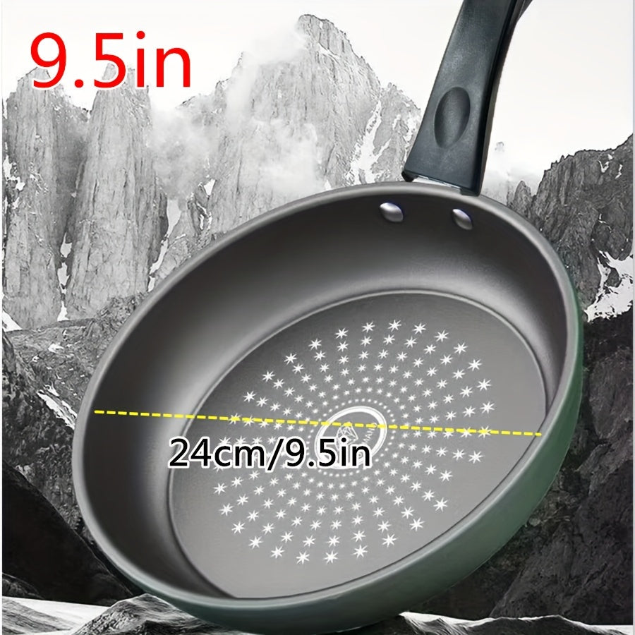 95Inch Green NonStick Cast Iron Skillet