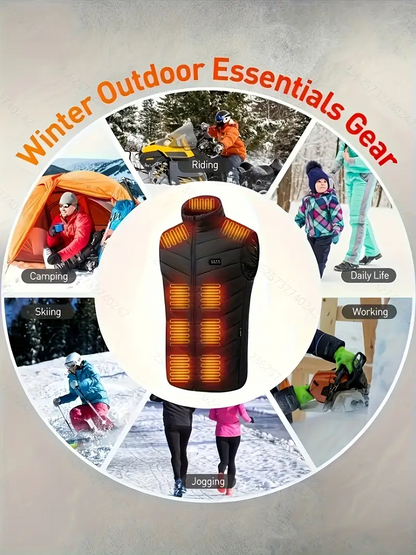 Tech Heated Vest – Smart Battery-Powered Warmth (tech heated vest)