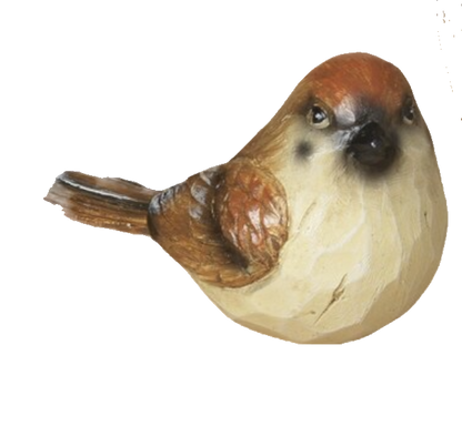 Autumn Bird Figurine -