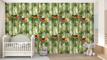 Serene Panda Hammock Haven