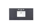 48" Single Top, 3 CM Silestone w/ Sink