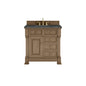 James Martin 547-V36 Brookfield 36” Single Vanity – Black Onyx / Honey Oak / Pearl Charcoal