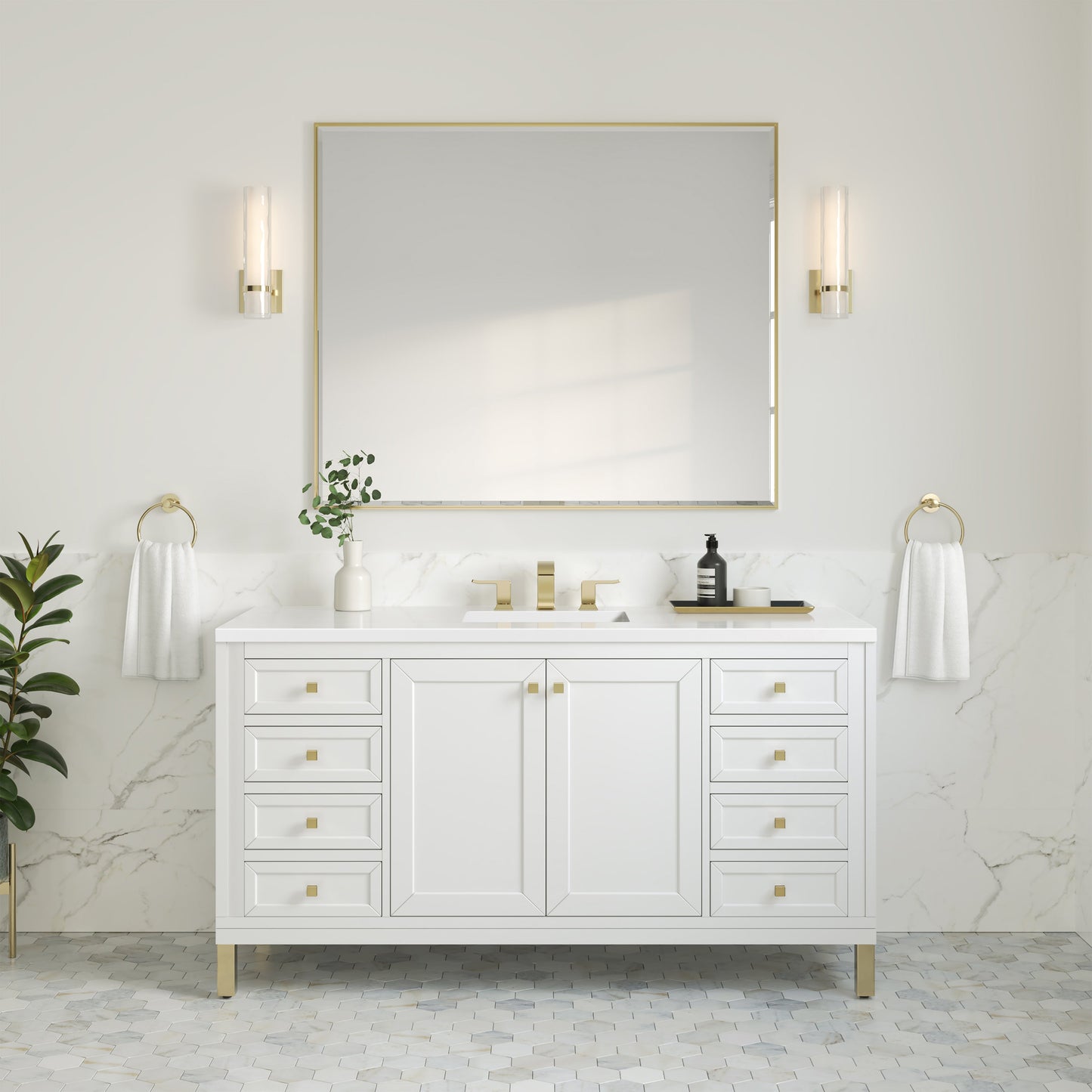 Chicago 60" Single Vanity