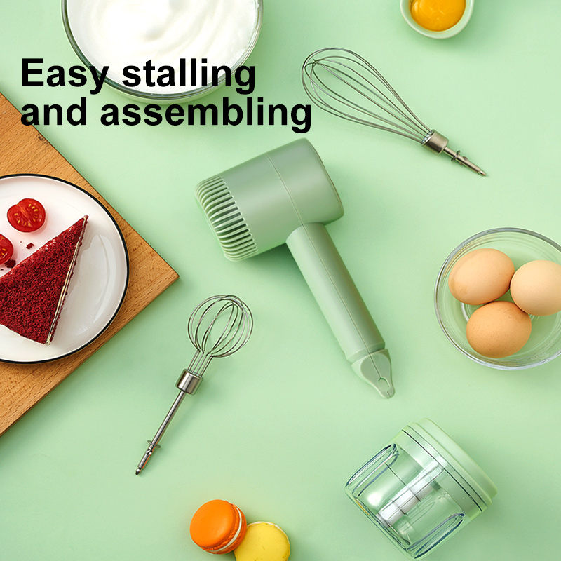 New Rechargeable Wireless Egg Beater Electric Home | Kitchen Accessories | Kitchen + Metal